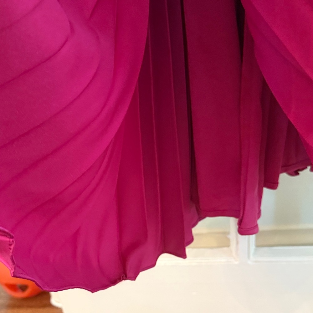 Mac Duggal Fuchsia Wedding Dress - Picture 11 of 17